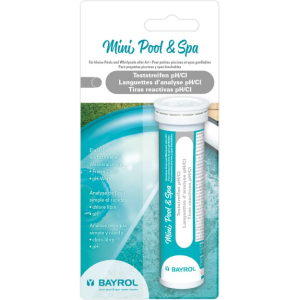 Mini Pool & Spa Teststreifen pH/Chlor, Dose à 25 Streifen