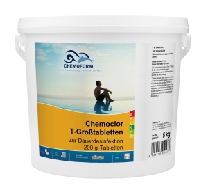 Chemoform Chemoclor T-Grosstabletten 200 g, Eimer à 5.0 kg